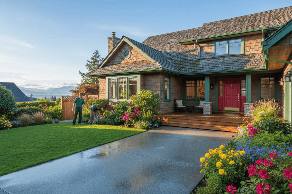 Exterior Surfaces — after maintenance