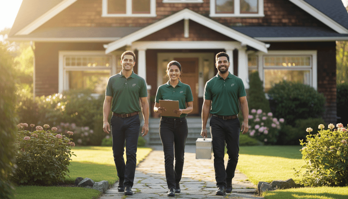 HomeKeep crew ready to service your home